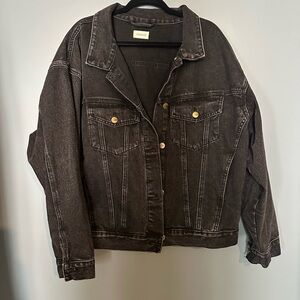 Mono B Black Jean Jacket Classic Style